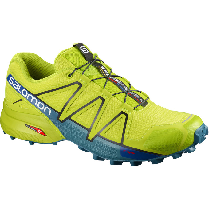 Salomon Trail Løbesko Herre Gul - SPEEDCROSS 4 (ZDSTB-3782)